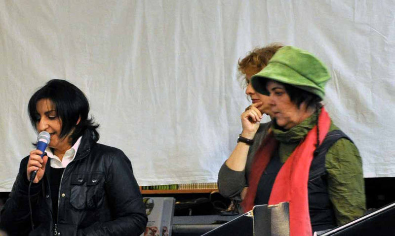 Valérie Tarkos et Katalin Molna