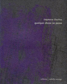 Chaillou quelque chose se passe
