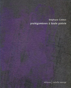 Cremer prolégomenes