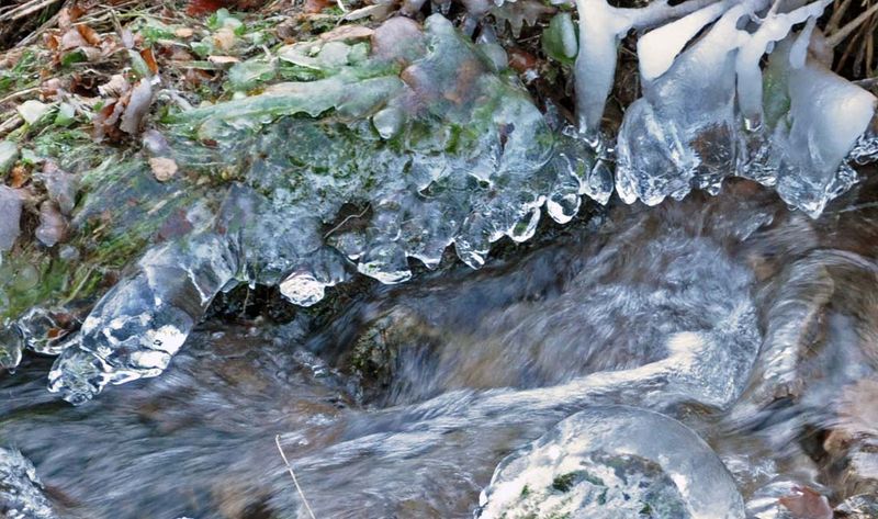 Torrent et glace