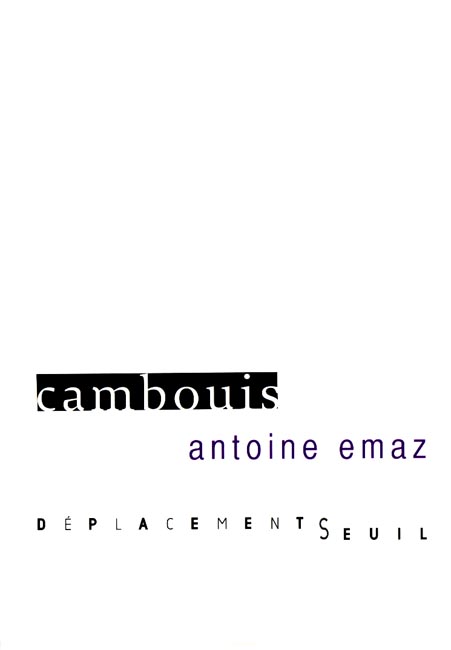 Emaz cambouis