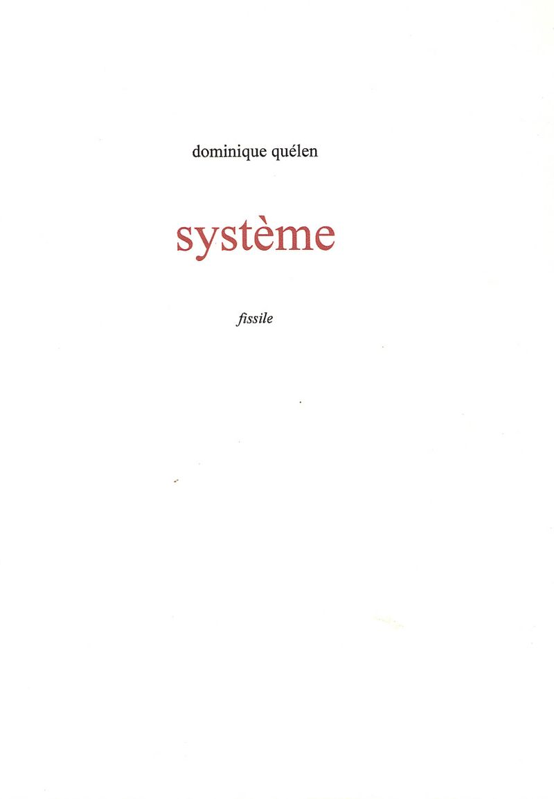 Quélen système