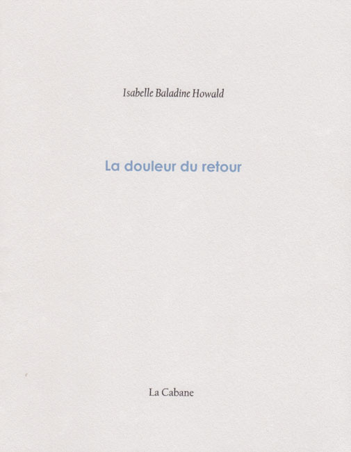 Howald la douleur du retour