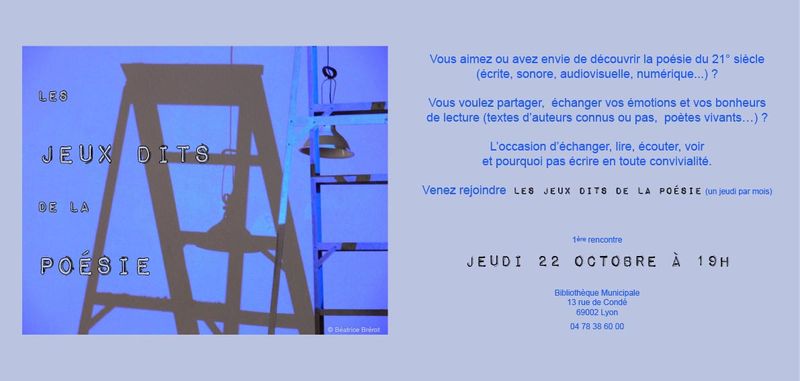 Les jeux dits de la poésie-l