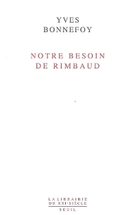 Bonnefoy, rimbaud