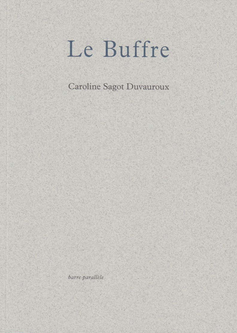 Sagot Duvauroux, le buffre