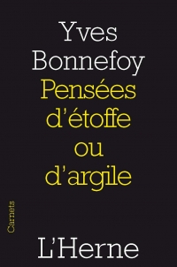 Bonnefoy, d'étoffe ou d'argile