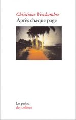Veschambre après chaque page