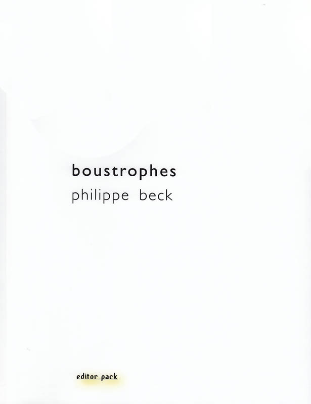 Beck, boustrophes