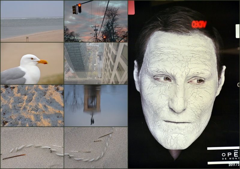 Traces, fissures, oeil