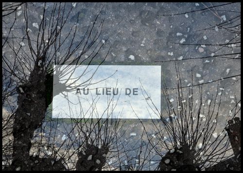 Au lieu de