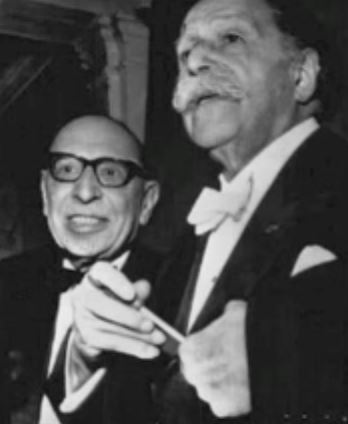 Monteux et Stravinsky