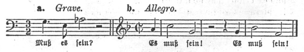 Beethoven  Quatuor n°16  es muss sein