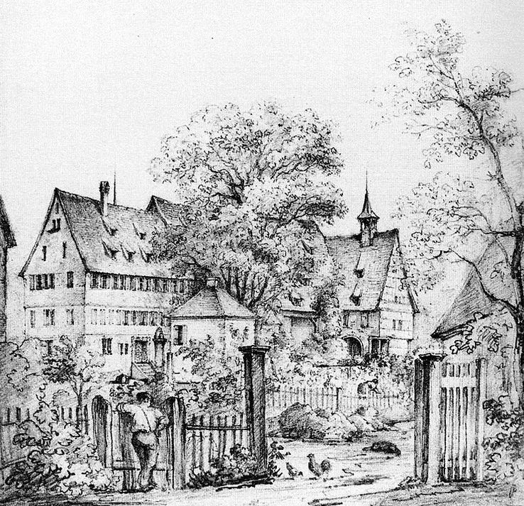 738_malis03-lauffen_le_lieu_de_naissance_de_holderlin_dessinateur_inconnu_dessin_au_crayon_vers_1840_via_wikimedia_commons