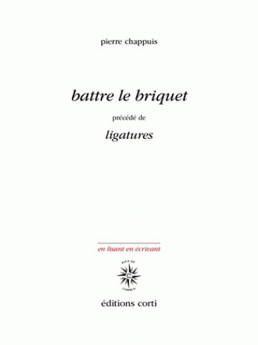 Pierre Chappuis  battre le briquet
