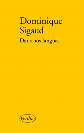 Dominique Sigaud  dans nos langues