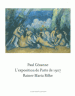 Rainer Maria Rilke  Paul Cézanne  l'exposition de 1907