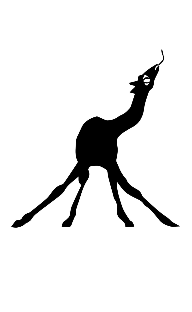 La-langue-de-la-girafe face