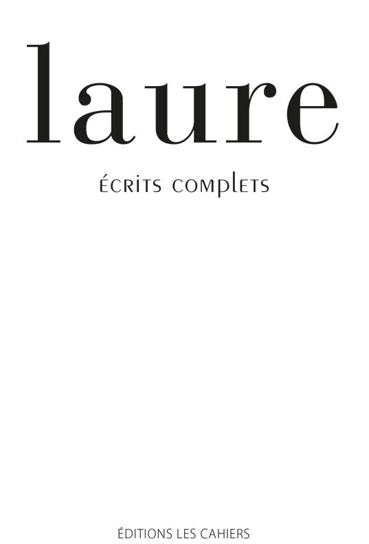 Laure  écrits complets  bon