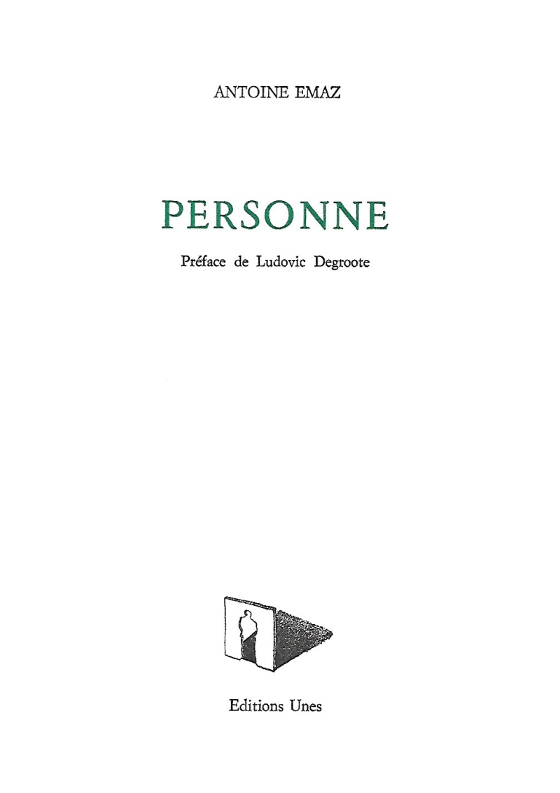 Antoine emaz  personne