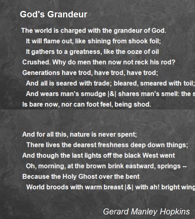 God-s-grandeur