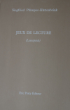 Jeux de lecture Jeux de lecture