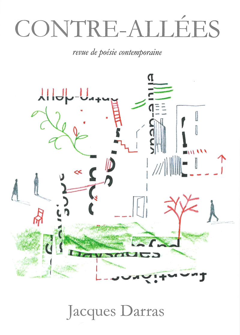 Revue Contre allées  Jacques Darras