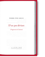 PY Soucy  d'un pas déviant