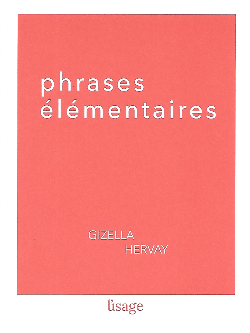 Gizella Hervay  phrases élémentaires