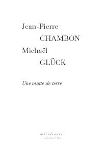 Chambon Glück une motte de terre