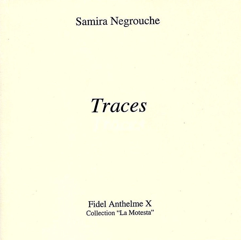 Traces-Samira Negrouche-Fidel Anthelme X