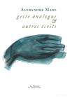 Alexandre Mare  gesta analogue et autres écrits