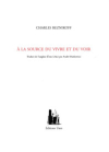 Charles Reznikoff  A la source du vivre et du voir  traduit