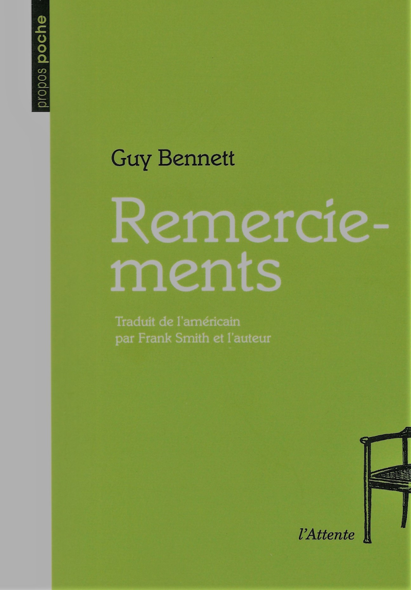 Guy Bennett  Remerciements