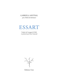 Gabriela Mistral  Essart