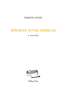Emmanuel Laugier  poèmes du revoir américain