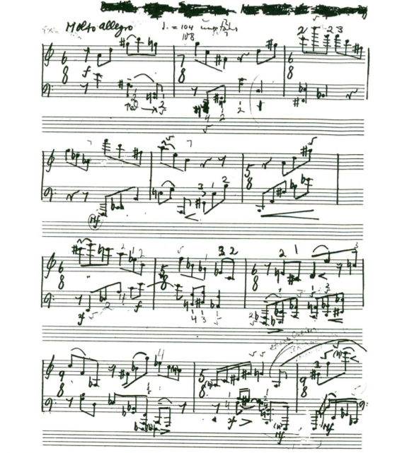 From German composer  exiled in America  Stefan Wolpe's Battlefield