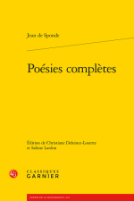 Jean de Sponde  poésies complètes