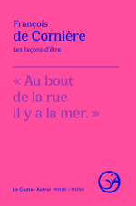 François de Cornière  les façons d'être